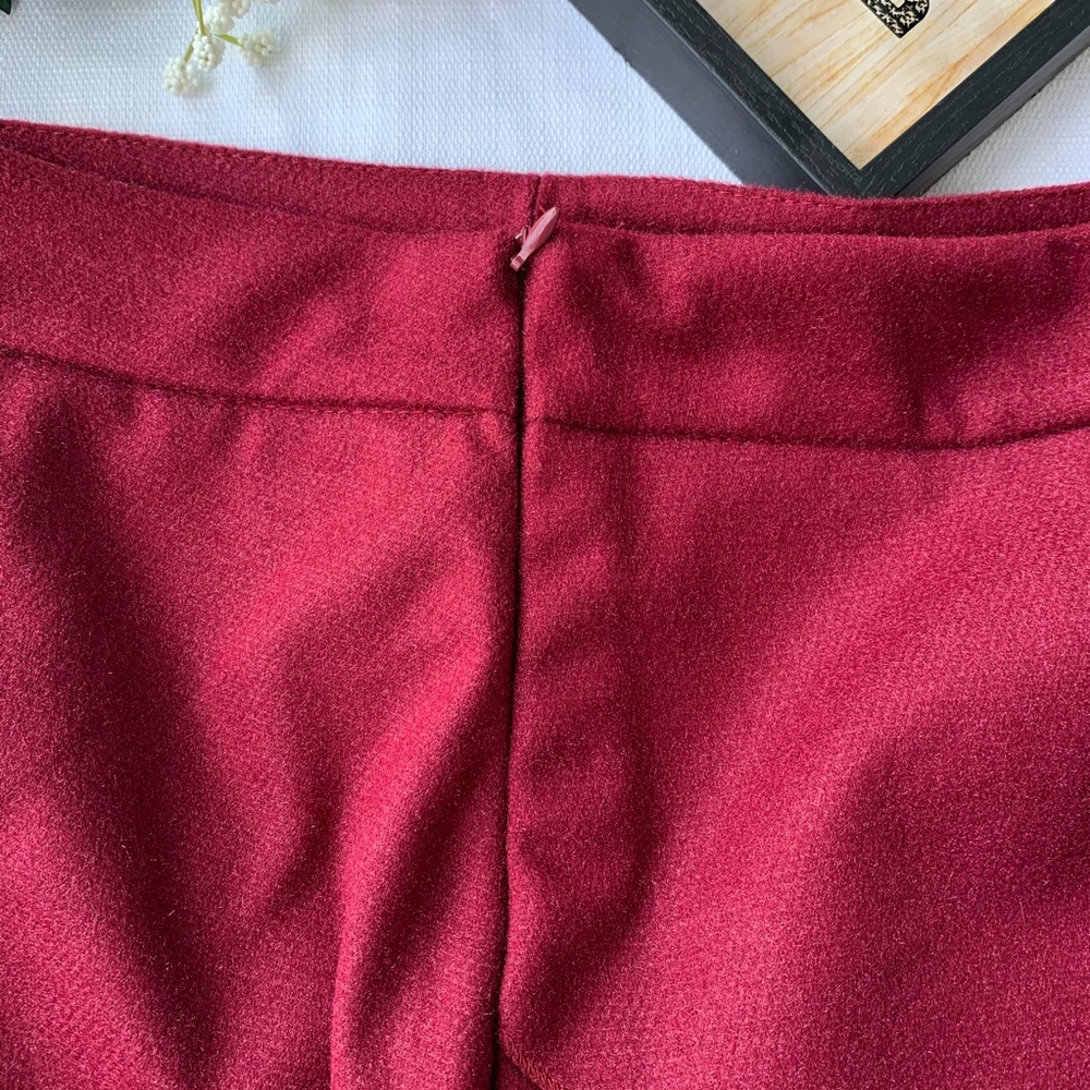KYE Urban Streetwear Office Asymmetric Wool Skirt Shorts Skort Size Medium. - Picture 6 of 6